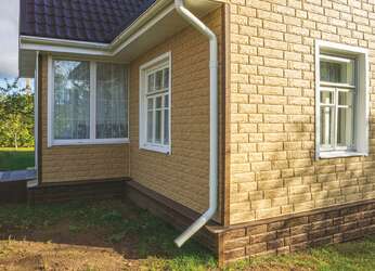 Фасадная панель Stone House Камень золотистый Фасадная панель Stone House Камень золотистый